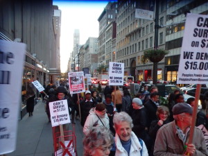 NYC Rally To Raise The Minimum Wage