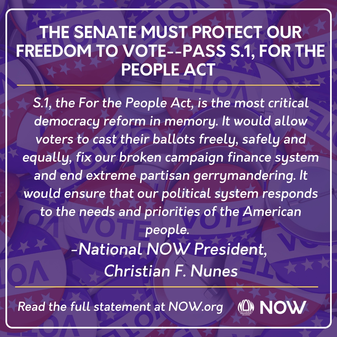 THE SENATE MUST PROTECT OUR FREEDOM TO VOTE